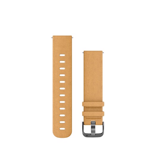 Billede af Garmin urremme - Quick release 20mm. Tan ruskind